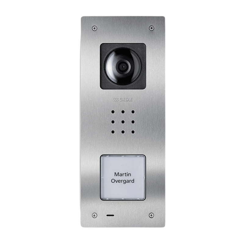 Siedle CVU 850-1-01 E Compact Video-Türstation – In-Home-Bus, 1 Ruftaste, Unterputz