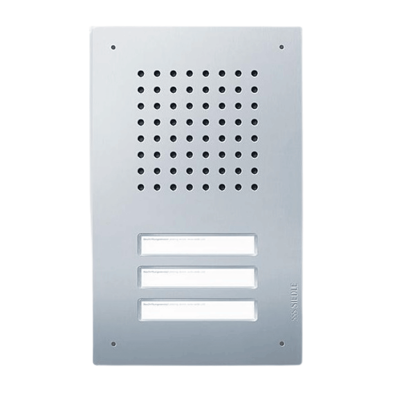 SIEDLE Funktionseinheit F CL A 03 B-0 – Classic, Audio-Station, 3 Ruftasten, Bus-System