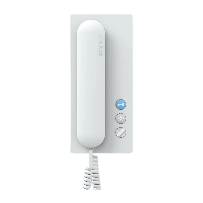 Siedle Haustelefon IQ HTA 6+n in weiß mit Hörer, WLAN und App-Anbindung