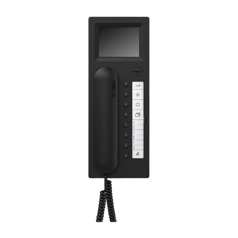 Siedle AHTV 870-0 Access Haustelefon Video – Display, S, schwarz