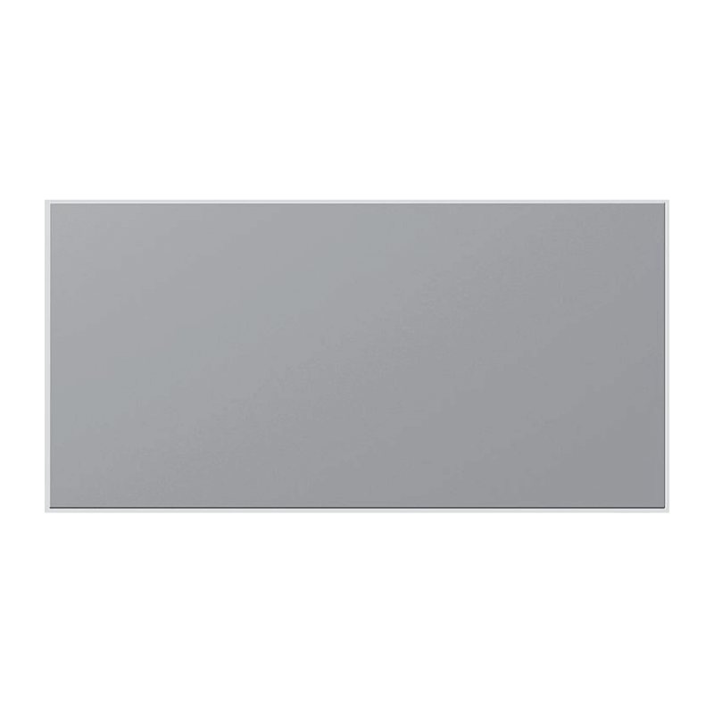 SIEDLE Infoschild-Modul ISM 611-4/2-0 SM – 199x399 mm, silber metallic