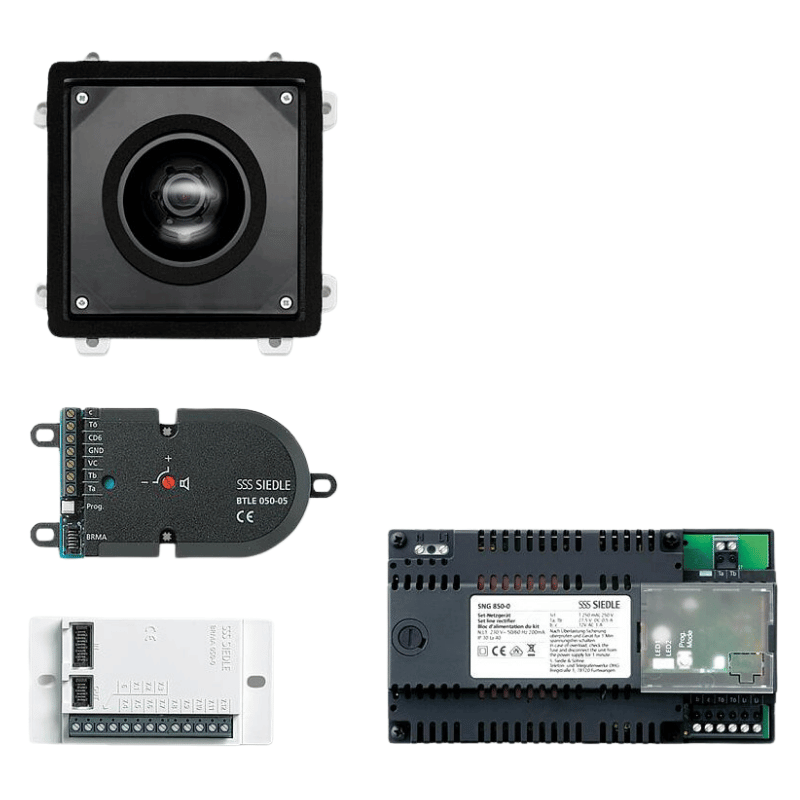 Siedle KIT EV 053-0 Video Einbau-Kit – In-Home-Bus, für 130, schwarz