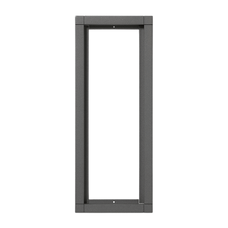 Siedle KR 611-3/1-0 DG Kombi-Rahmen – 3-fach, dunkelgrau glimmer