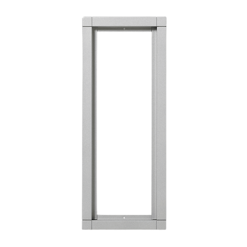 Siedle KR 611-3/1-0 SM Kombi-Rahmen – 3-fach, silber metallic