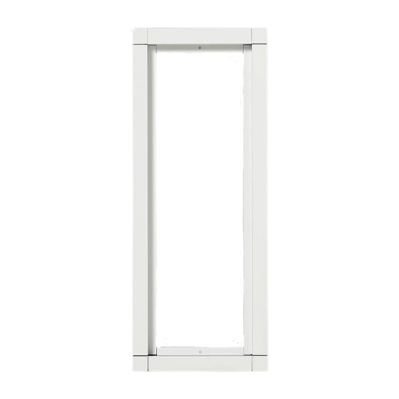 Siedle KR 611-3-1-0 W Kombi-Rahmen Vario – 331x131x15mm, 3-fach, Unterputz, weiß