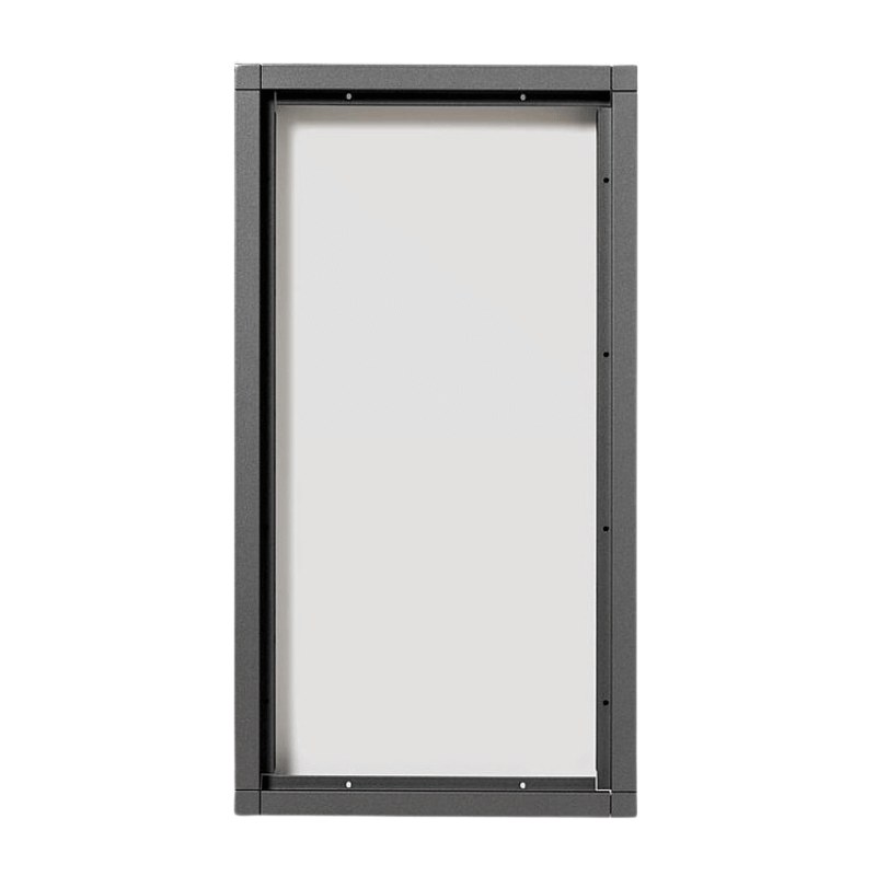 Siedle KR 611-4/2-0 Kombi-Rahmen Vario – 8-fach, dunkelgrau