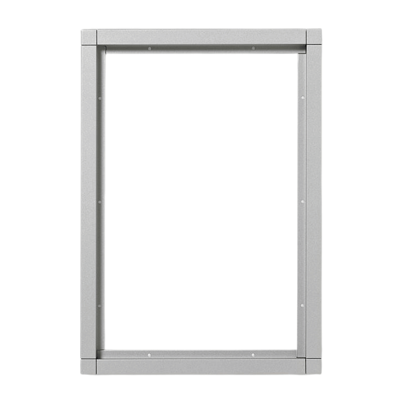 SIEDLE Kombirahmen KR 611-3/2-0 SM – 6-fach, silber metallic