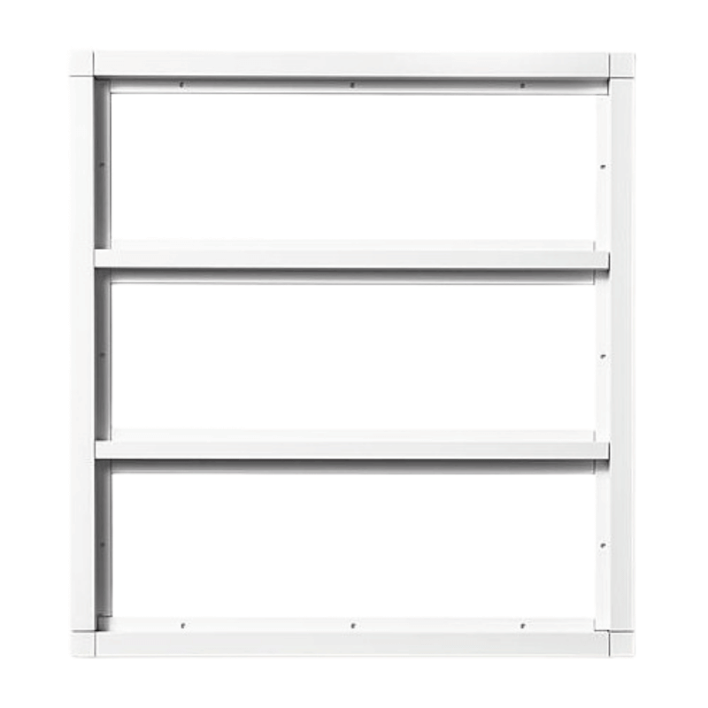 Siedle KR 613-3 DG Kombi-Rahmen – 3-fach, Aluminium, dunkelgrau