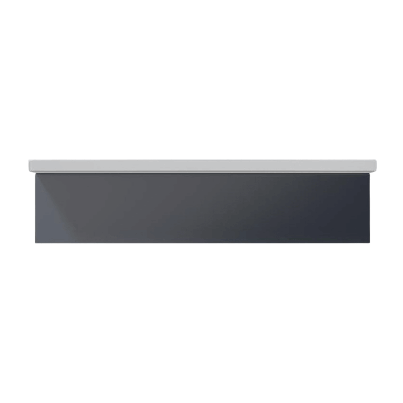 Siedle LEDF 600-4/1-0 AG LED-Flächenleuchte Vario – 399x99 mm, Infoschild, anthrazitgrau