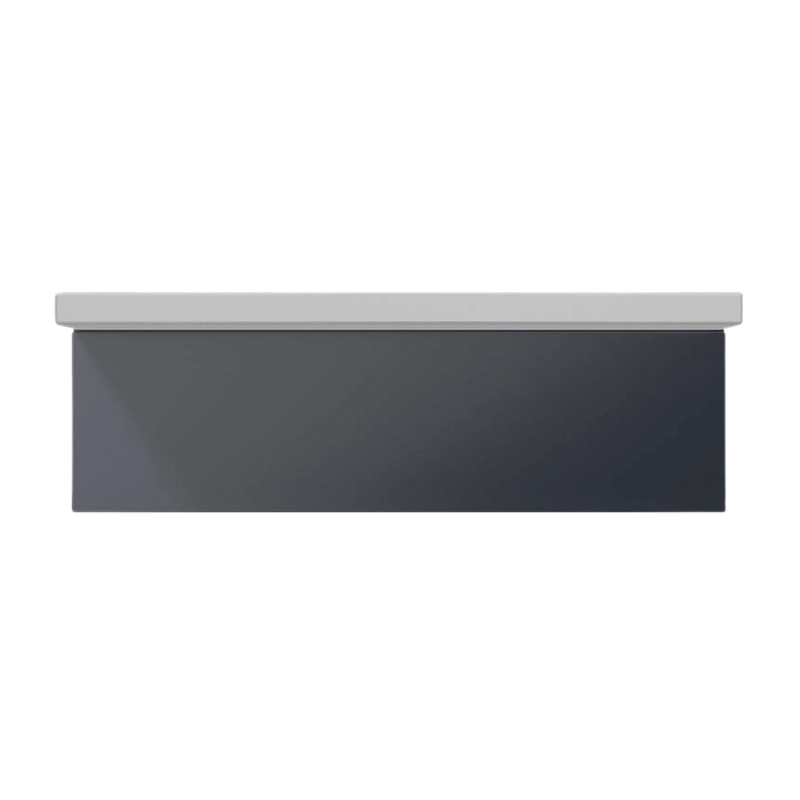 SIEDLE LED-Flächenleuchte LEDF 600-3/1-0 AG – 299x99 mm, Vario, mit Infoschild, anthrazitgrau