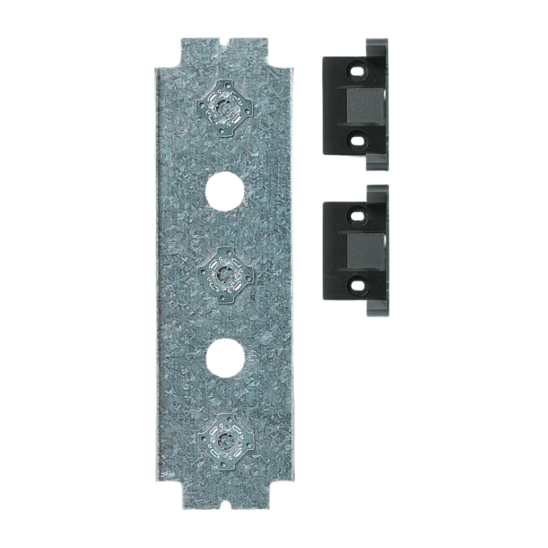SIEDLE Montageadapter MA/RG 611-0 – Vario, Raumspar-Gehäuse, edelstahl