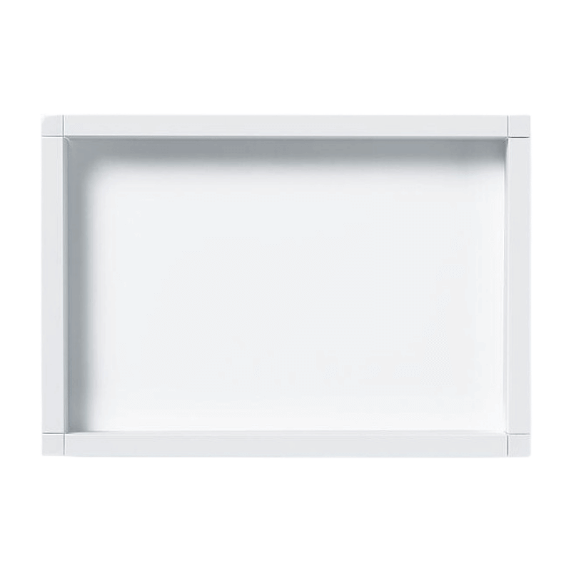 SIEDLE Putzblende PB 611-3/2-0 W – Vario, für 2x BKV 611-3/1-0 oder 1x BKV 611-3/2-0, weiß