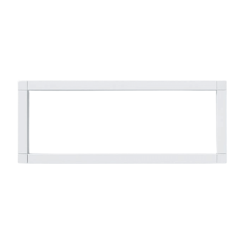 SIEDLE Putzblende PB 611-3/1-0 W – Vario, für 1 BKV 611-3/1-0, weiß