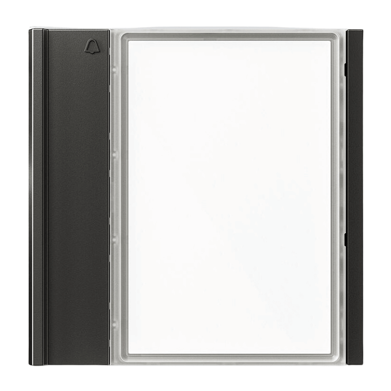 Siedle Ruftasten TM 700-1-0 DG – Vario, 1 Ruftaste, dunkelgrau glimmer