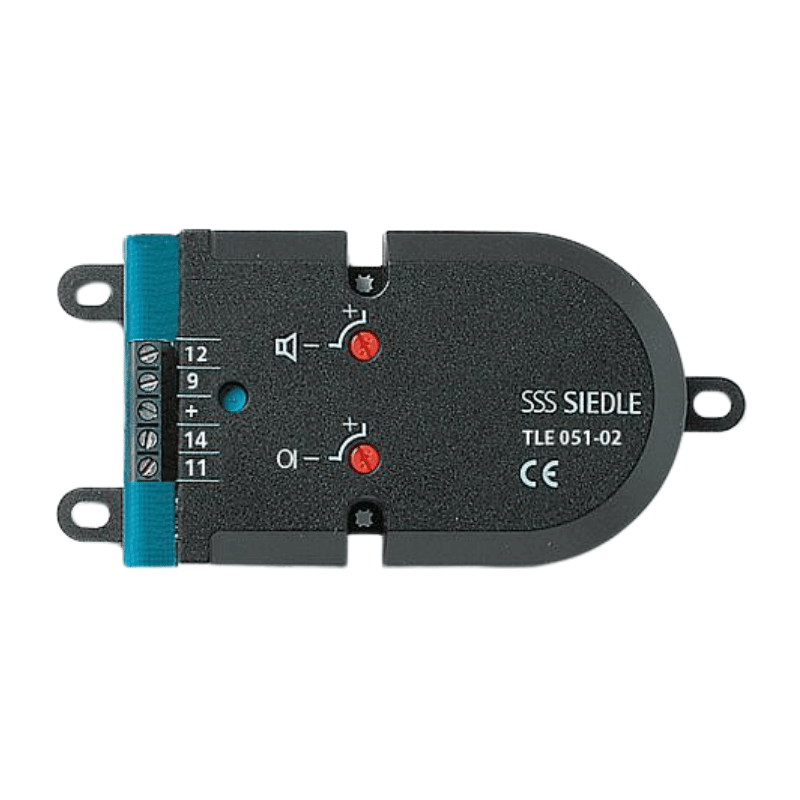 Siedle Einbaulautsprecher TLE 051-02 – 6+n, Standard, Einbau, schwarz