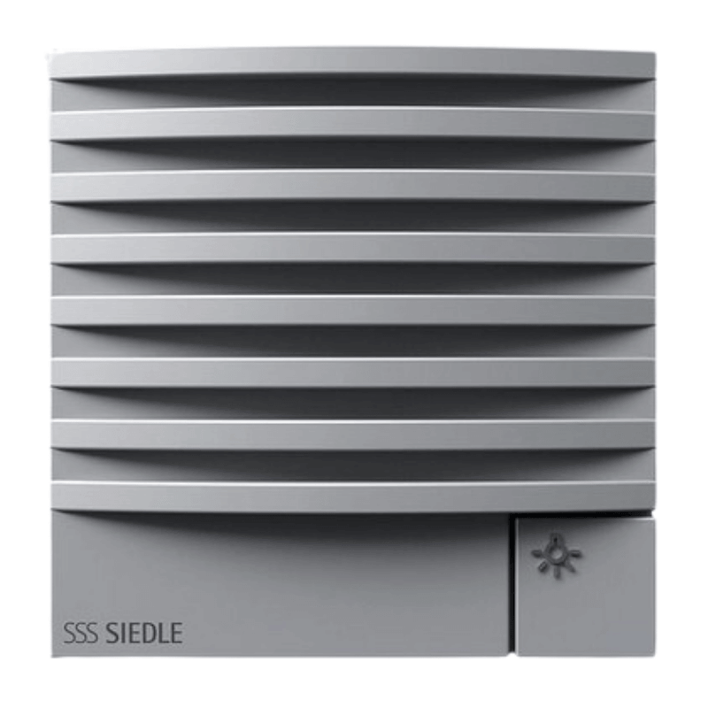 Siedle TLM 612-02 SM Türlautsprecher-Modul – 1+n Standard, silber metallic