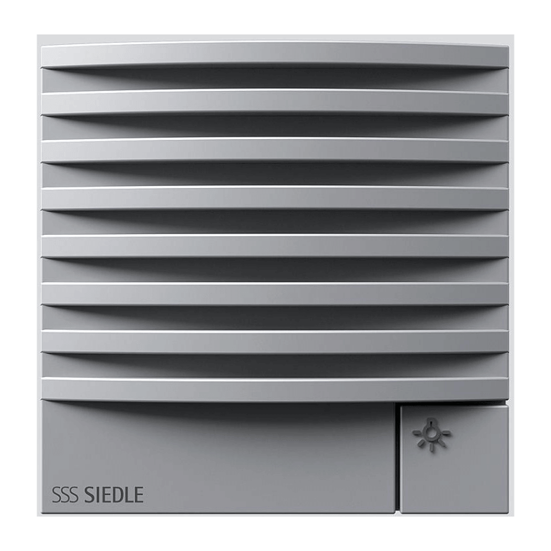 SIEDLE Türlautsprecher-Modul TLM/TK 611-02 SM – 6+n, Standard, silber metallic