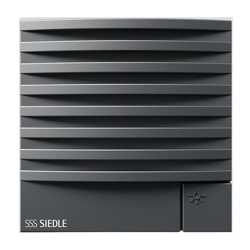 Siedle ATLM 670-0 DG Access Türlautsprecher-Modul Vario – Standard, Lautsprecher, Mikrofon, dunkelgrau