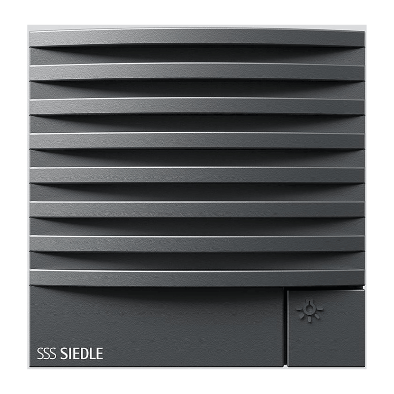 Siedle BTLM 650-04 DG Türlautsprecher-Modul Standard – In-Home-Bus, dunkelgrau glimmer