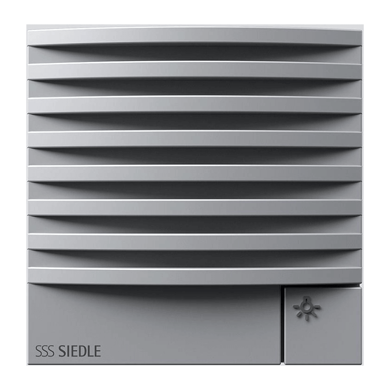 Siedle Türlautsprecher-Modul BTLM 650-04 SM – In-Home-Bus, Standard, silber metallic