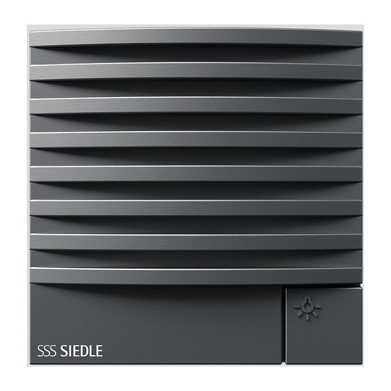 Siedle TLM 611-02 DG Türlautsprecher-Modul – 6+n, Standard, dunkelgrau glimmer