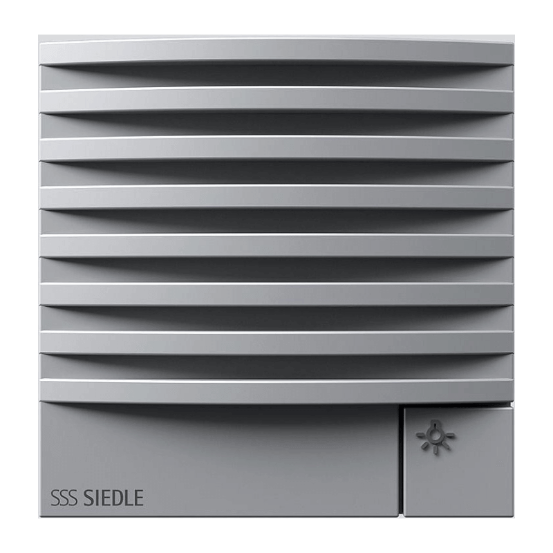 Siedle Türlautsprecher-Modul TLM 611-02 SM – 99x99x35mm, Standard, Mehrdraht-System, DC, silber metallic