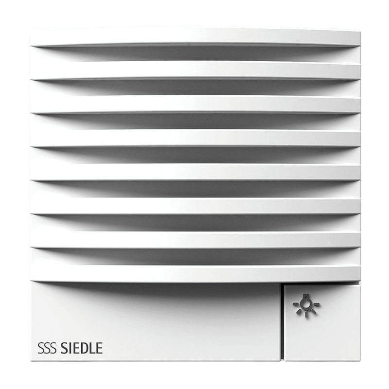 Siedle TLM 612-02 W Türlautsprecher-Modul – 1+n, Standard, weiß