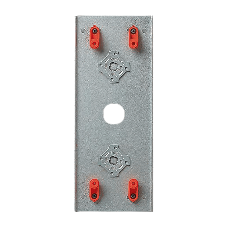 Siedle VA/GU 512-0 Vario-Adapter – 2 Einheiten, Unterputz, Diebstahlsicherung integrierbar