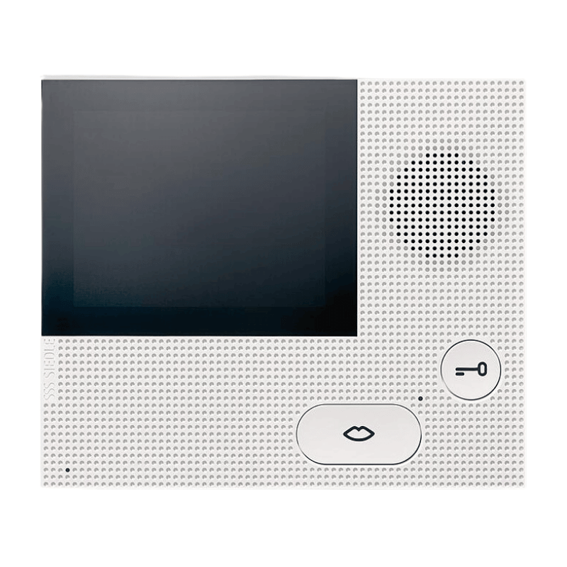 Siedle Video-Innenstation VIB 150-0 – 135x115x24mm, Basic, 3,5 Zoll, Freisprechen, weiß