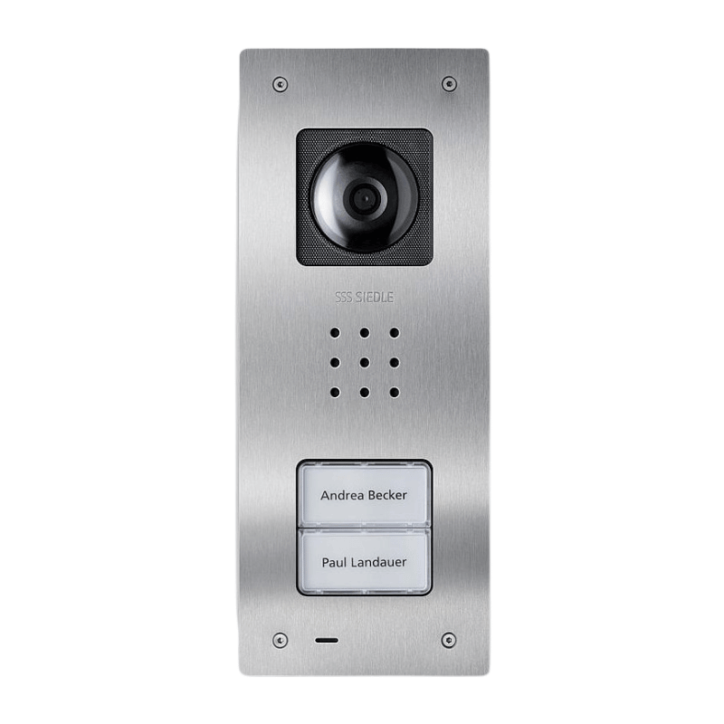 Siedle CVU 850-2-01 E Video-Türstation Compact – In-Home-Bus, 2-fach, Unterputz