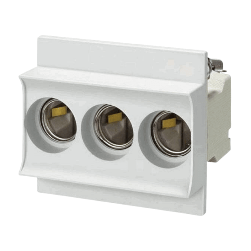 Siemens 5SG5693 Sicherungssockel – D02, 3-polig, 63A, 2 Stück