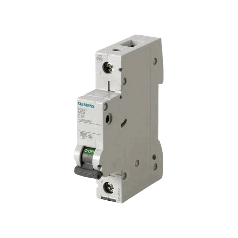 Siemens 5SL6116-6 Leitungsschutzschalter – 1-polig, Typ B, 16 A, 6 kA