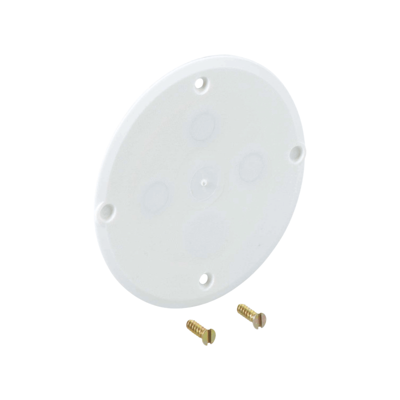 Spelsberg VD 75 Verschlussdeckel – für Abzweigdosen, 75 mm, weiß