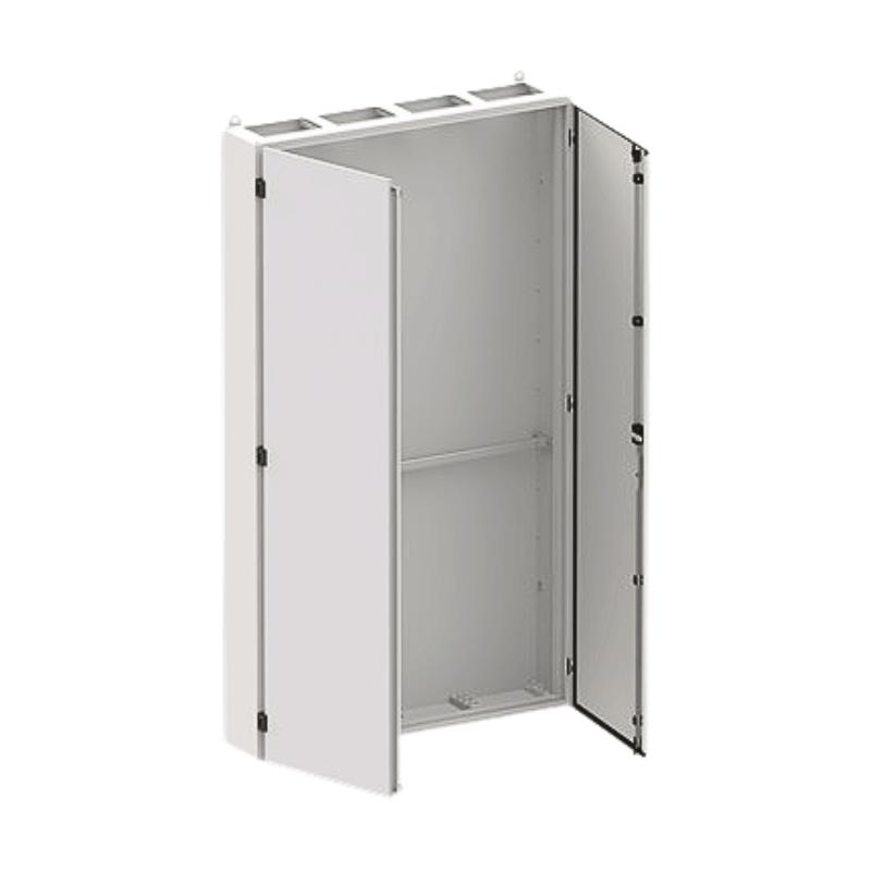 Striebel & John Stand-Zählerschrank TH412G – 1850x1050 mm, TwinLine N, 4-reihig, IP44