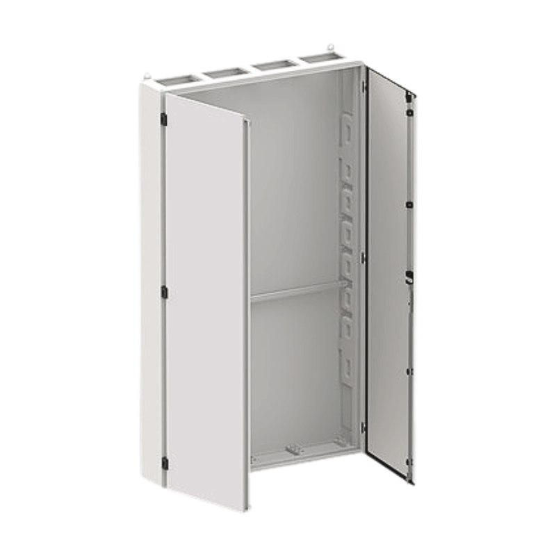 Striebel & John Stand-Zählerschrank TH412S – 1850x1050 mm, TwinLine N, 4-reihig, IP44