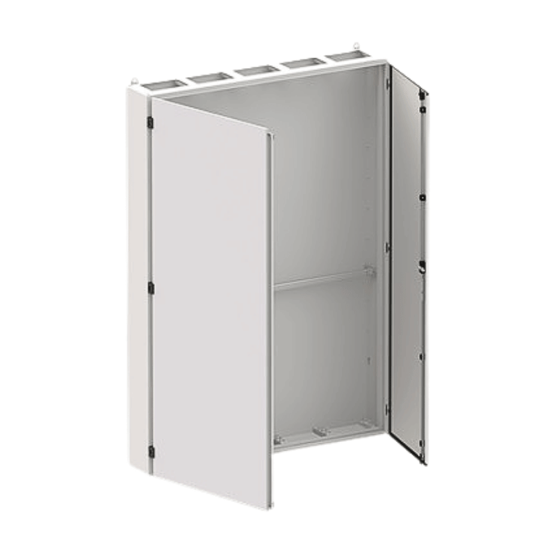 Striebel & John Stand-Zählerschrank TH512G – 1850x1300 mm, TwinLine N, 5-reihig, 720 PLE, IP44