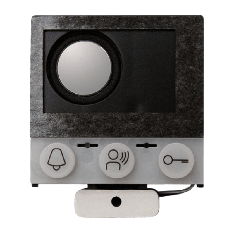 TCS ASI12000-0000 Einbau-Türlautsprecher – Serie TCU4, bis 16 Wohneinheiten