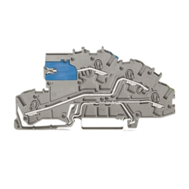 Wago 2003-7641 Etagenklemme – Serie 2003, 0,25–2,5 mm², mit N-Trennschlitten, grau, 25 Stück