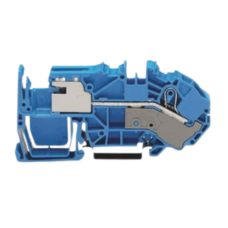 Wago 2016-7714 1-Leiter-N-Trennklemme – Push-in CAGE CLAMP®, 16mm², blau