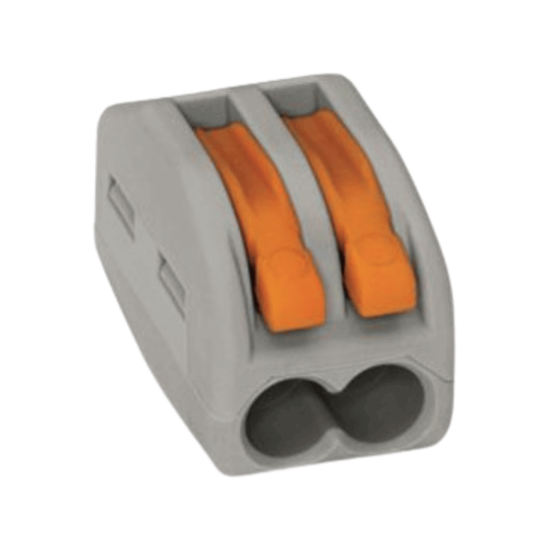 Wago 222-505 Zugentlastungsplatte – Serie 221/222, anrastbar, orange, 50 Stück
